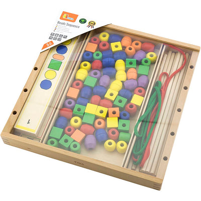 Juego de cuentas Viga, alto: 4 cm, largo: 33 cm, ancho: 33 cm, 94 piezas 1 caja