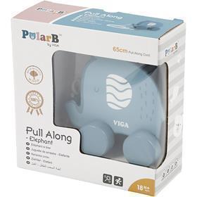 Elefante da tiro Viga, misura 11 cm, blu, 1 pezzo