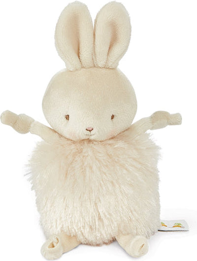 Conejitos de la bahía peluche roly poly - peluche - detalles bordados - conejo - 13 cm - beige