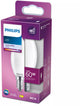 Philips led lamp - kaarslamp met e14 fitting - koelwit licht: 4000k - 60w - mat glas