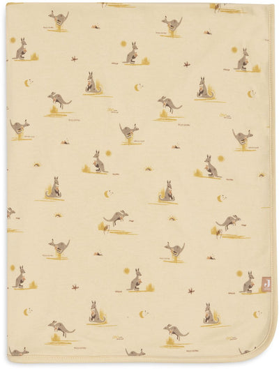 Coperta per bebè Jollein per culla - 75x100 cm - jersey - kangaroots