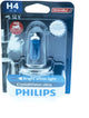 Lampada frontale Philips x-tremevision pro 150 da lampada h4 12v xtreme vis.pro150