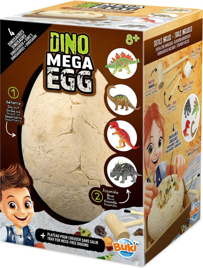 Buki france buki - dino mega huevo - desenterrando dinosaurios