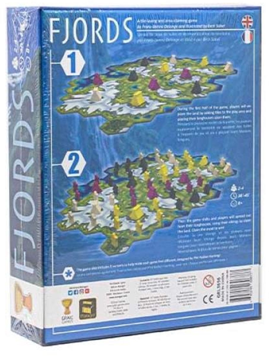 Grail games fjords - bordspel (eng)