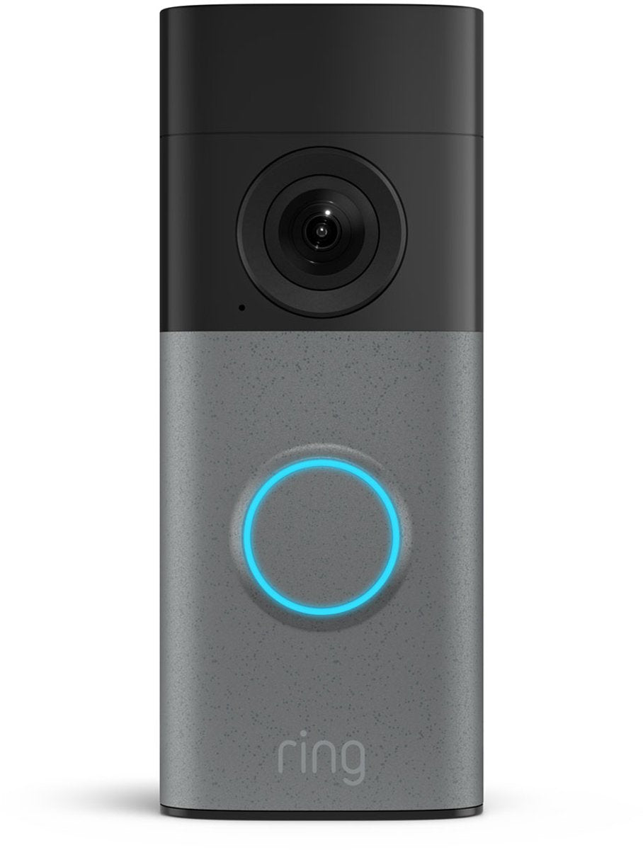 Ring bedrade videodeurbel (nieuwste generatie) - speckled grey - 2k video