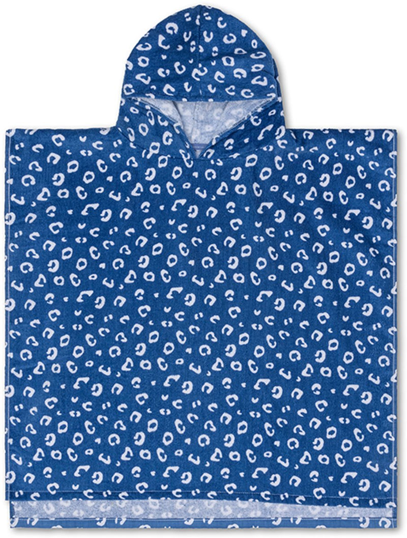 Leopardo | Blue Beach Poncho 65 x 65 cm