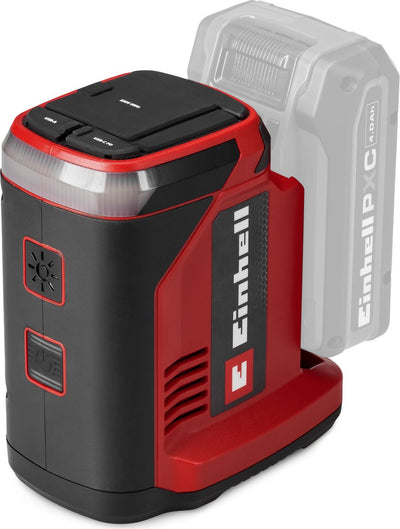 Einhell battery inverter tc-es 18 150 1 li solo - power x-change - 18 v li-ion - 18v to USB-A (10w), USB-C (60w) and 230v (150w)