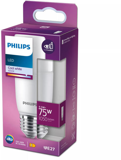 Barra LED Philips opaca - 75 W - E27 - luce bianca fredda