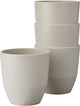 Mepal cup silueta - 4x 200 ml - tazza da caffè - bianco nordico