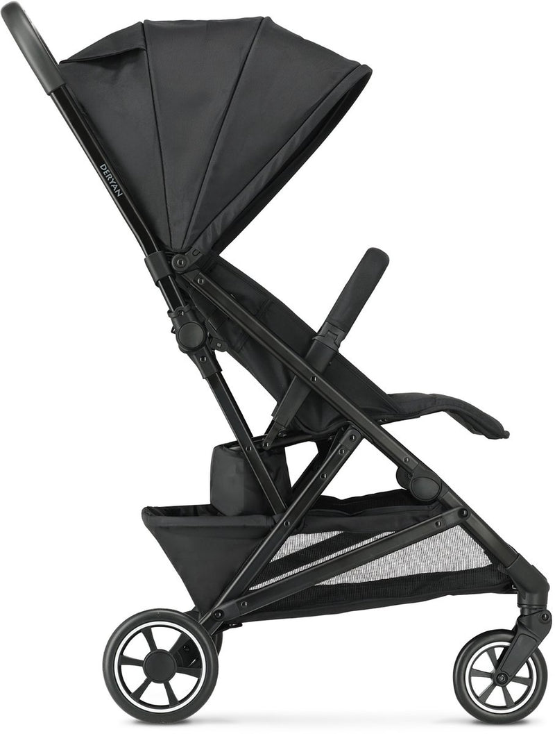 Silla de paseo de lujo Deryan easy2 - ligera - compacta - plegable - negra