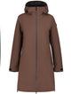 Parka para mujer Luhta iskola - marrón oscuro - 36