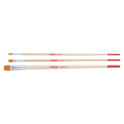 Talens art creation • oil acrylic brush set polyester flat 3pcs - afbeelding 2