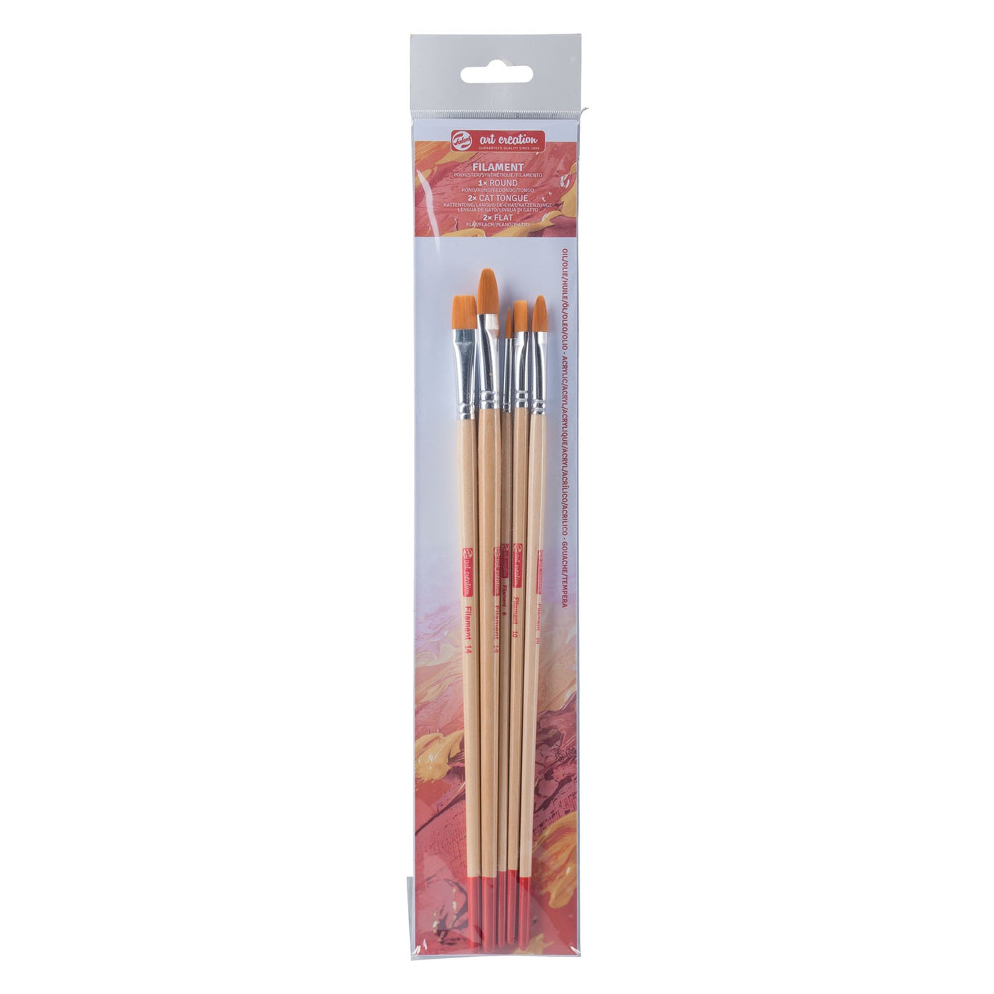 Creazione artistica Talens • set di pennelli in poliestere