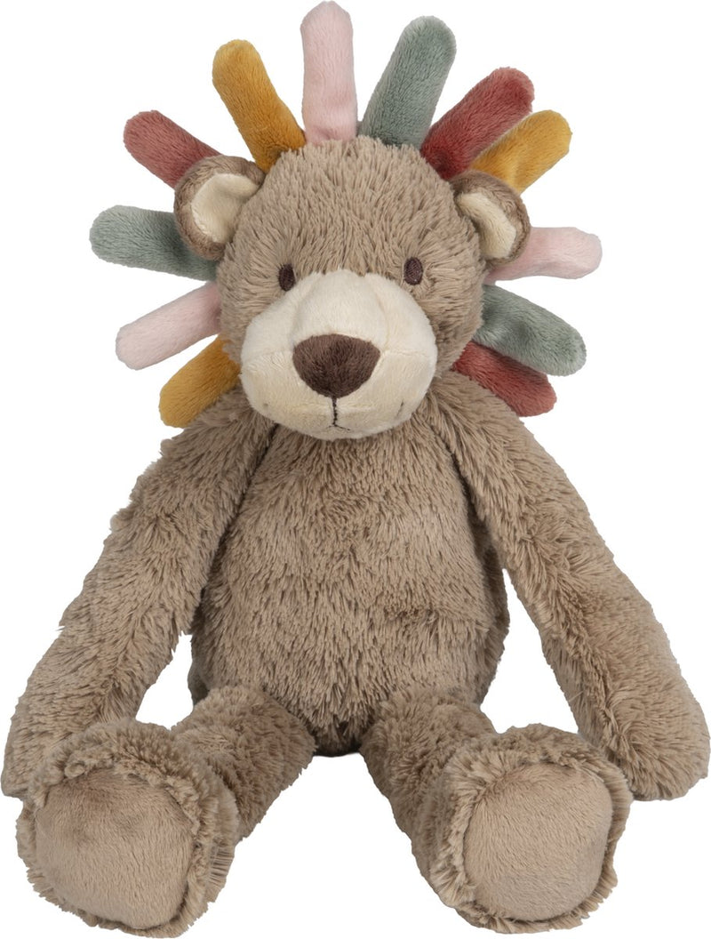 Peluche caballo feliz león león 38cm - marrón multicolor - peluche bebé