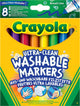 Crayola - ultra-clean - rotuladores - para niños - 8 piezas -