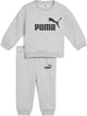 Tuta da ginnastica unisex Puma Minicats Ess Crew Set FL INF - grigio erica chiaro