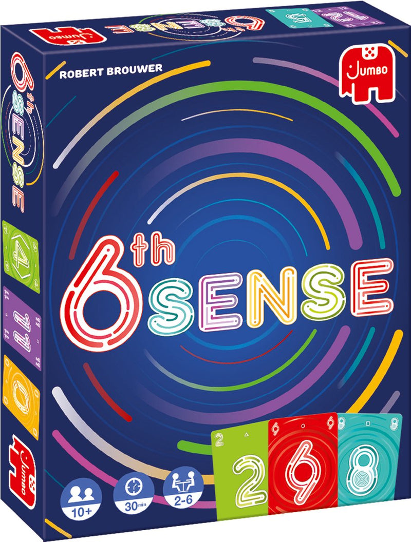 Jumbo sexto juego de cartas de sentido