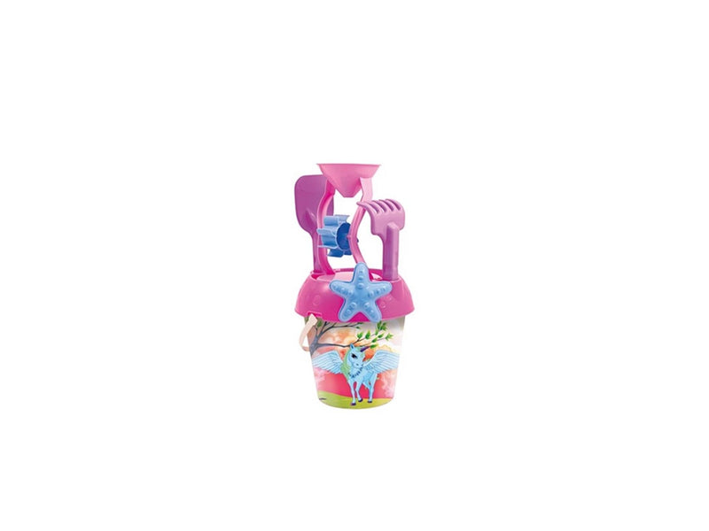 Set secchiello Adriatico magico unicorno 5 pezzi