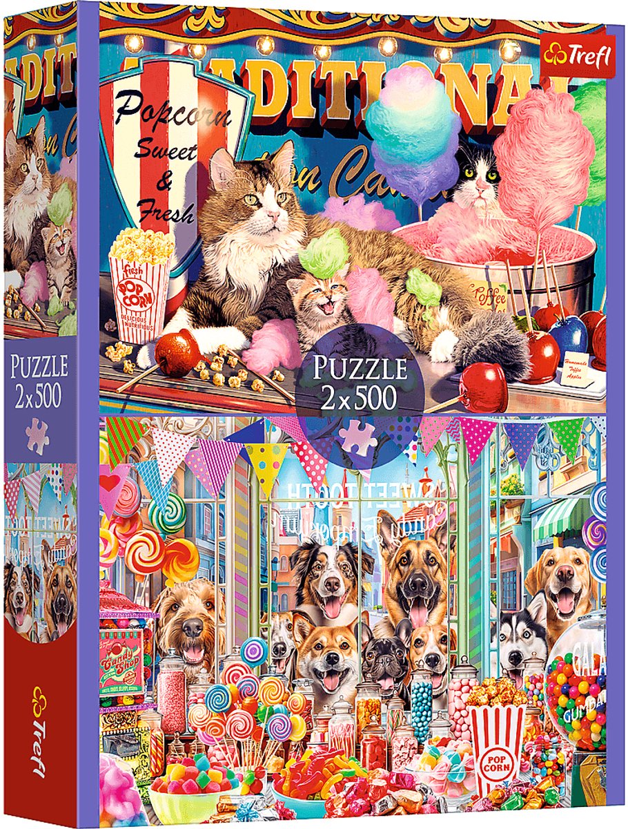 Puzzle Trefl Soffici Amici - Puzzle 2 in 1 per bambini.