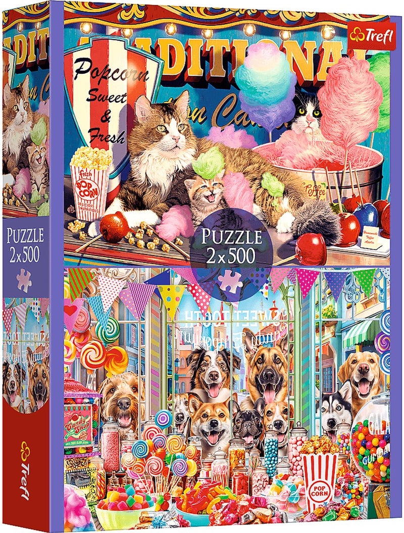 Puzzle Trefl Soffici Amici - Puzzle 2 in 1 per bambini.
