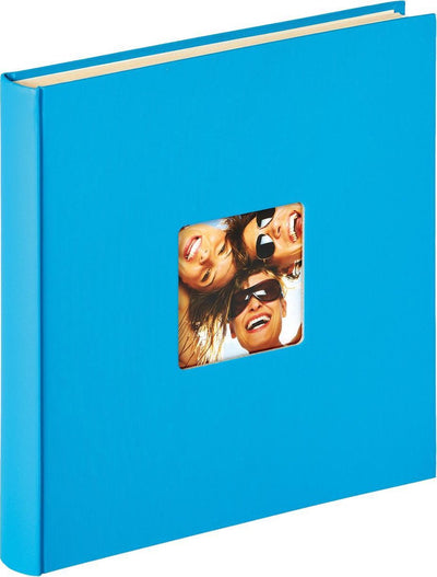 Walther sk-110-u fun - album autoadesivo - misura 33 x 34 cm - blu oceano