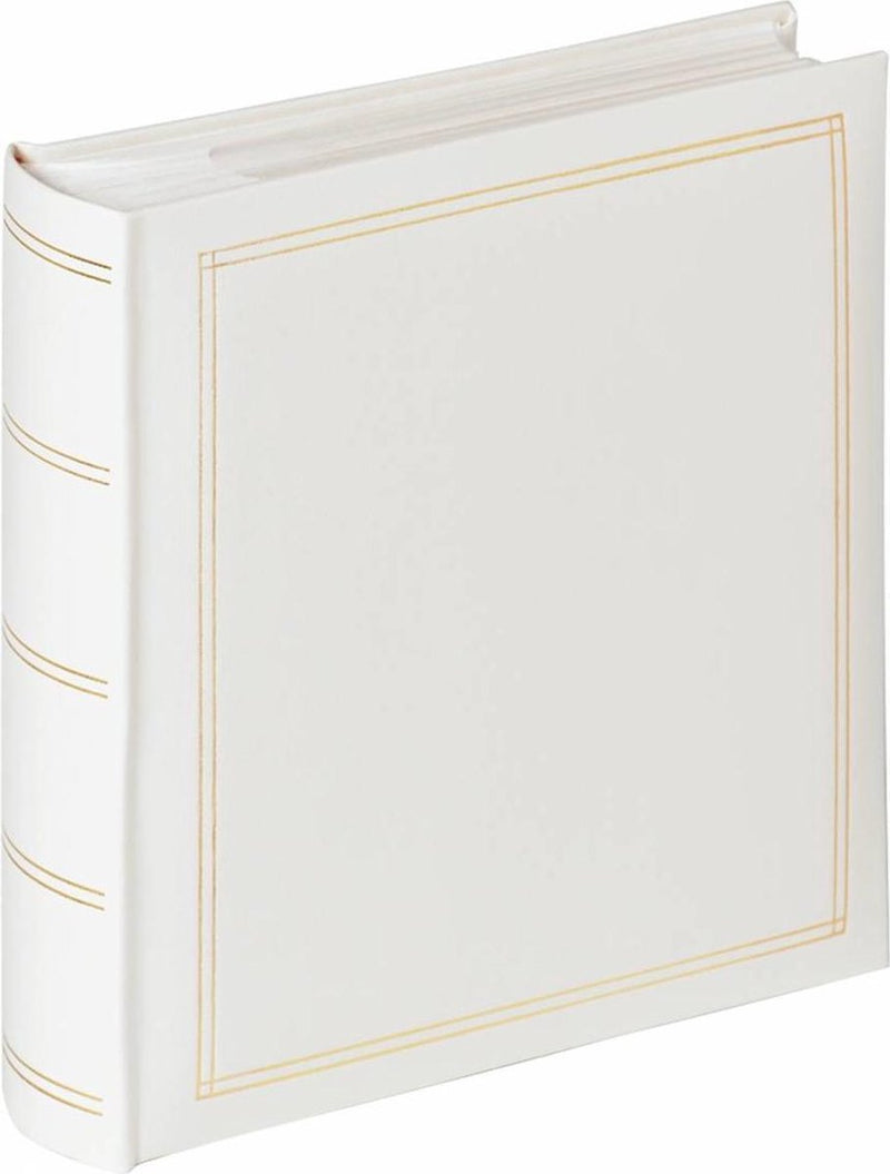 Walther me-138-w monza - álbum de notas - tamaño 21 x 22 cm - 200 fotos 10 x 15 cm - blanco