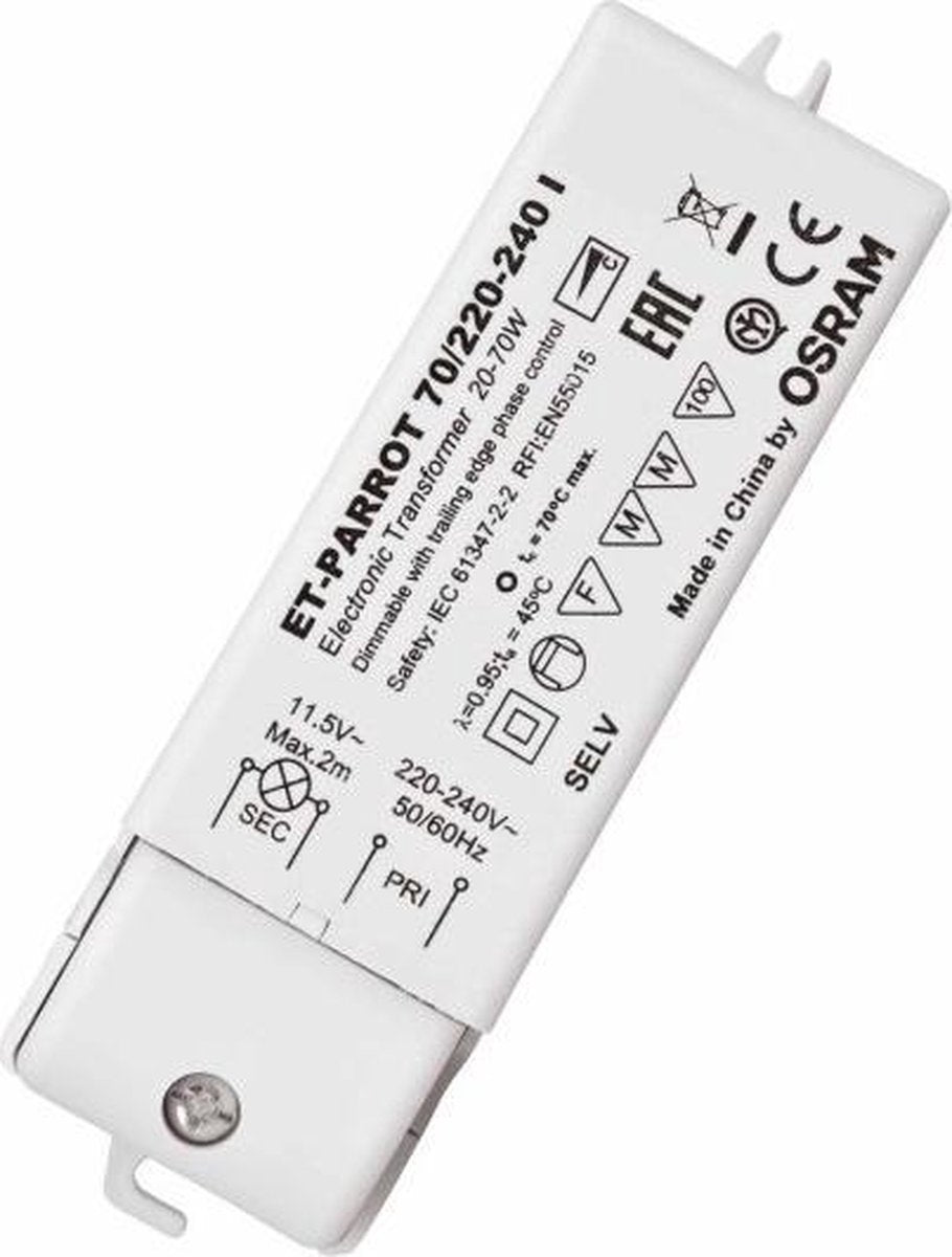 Osram parrot transformer low voltage lighting system - 4008321111593 - e3ayc