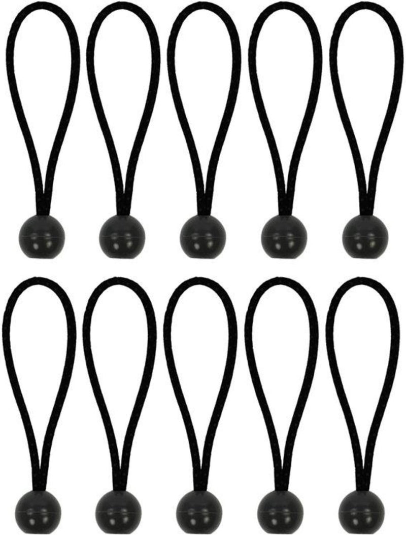 Proplus 365644 set tenditore per tende set autotensionante 10 pezzi - elastico 15 cm con sfera di plastica 10 pezzo(i)