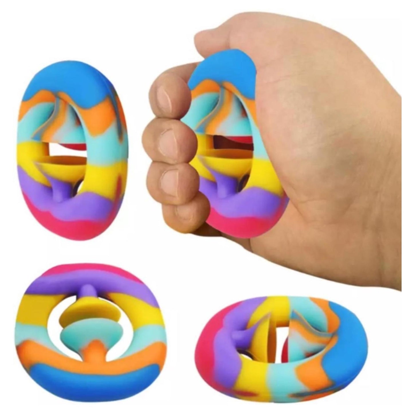 Magic fidget snapperz arcoiris ø6cm