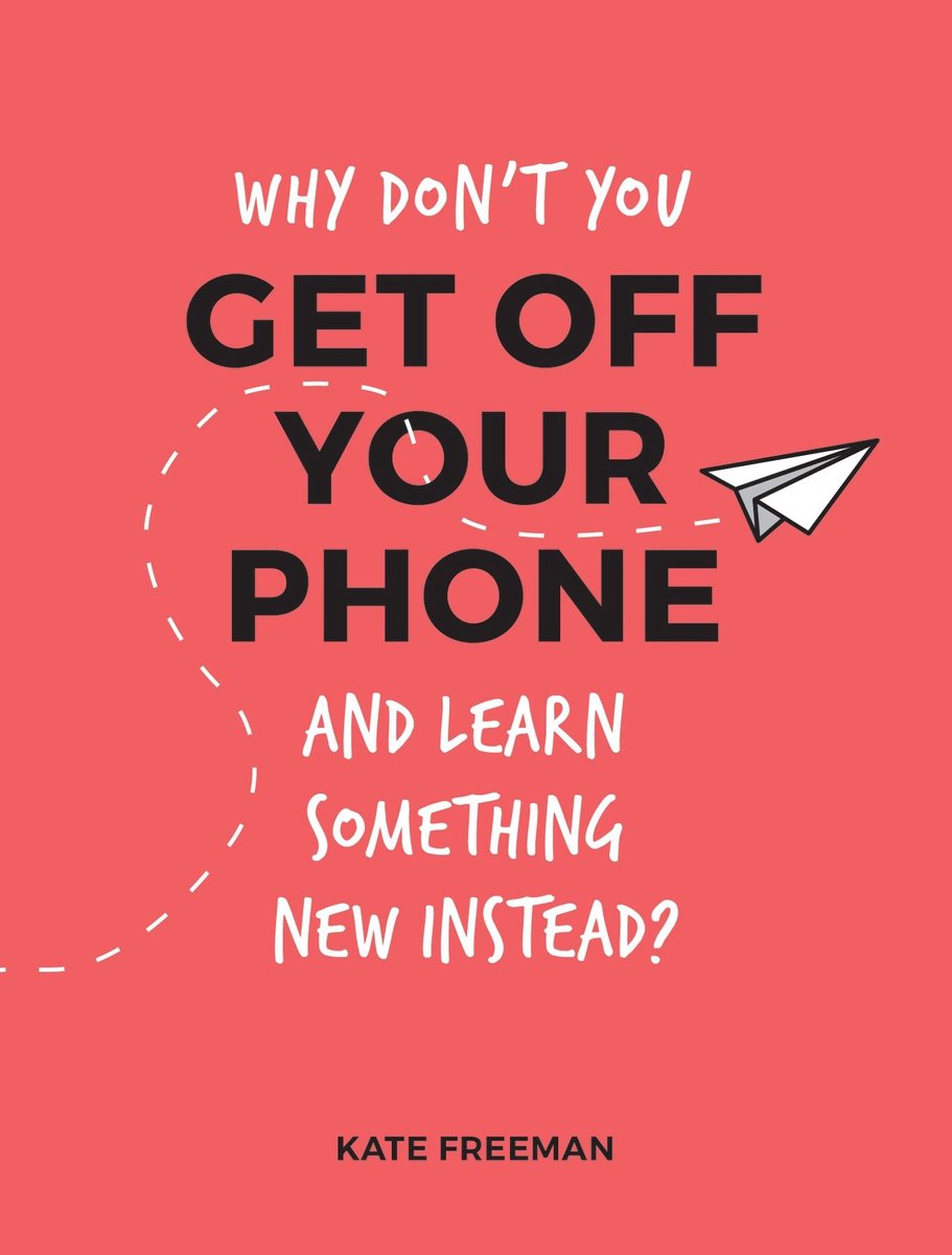 ¿Por qué no dejas tu teléfono y aprendes algo nuevo?