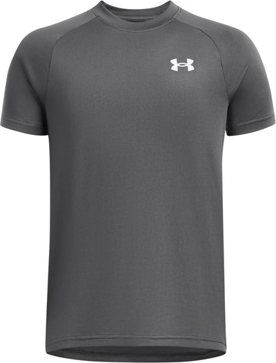 Camiseta deportiva unisex Under Armour ua tech 2.0 ss - gris - blanco