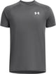 Camiseta deportiva unisex Under Armour ua tech 2.0 ss - gris - blanco