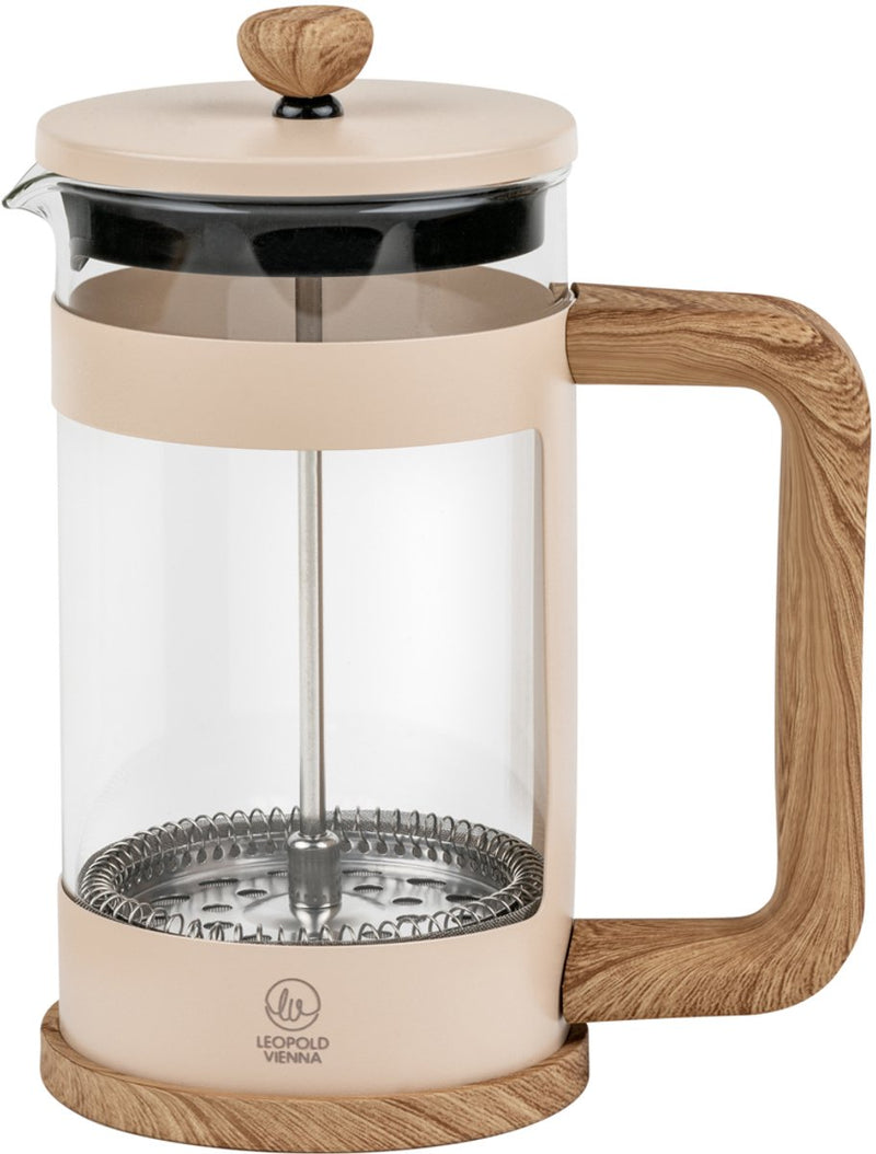 Leopold vienna - cafetera franca - 600ml - arena