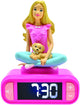 Sveglia digitale Lexibook con Barbie 3D, luce notturna ed effetti sonori
