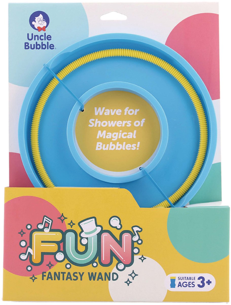 Uncle bubble - bubble blower - large bubble blower with ergonomic handle