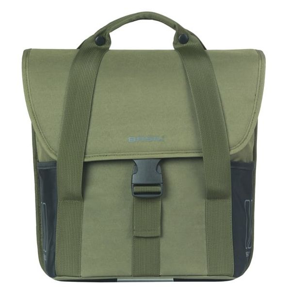 Basil Single Bag Go 16l Dark Green