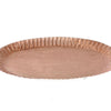 Vassoio Hbx natural living in metallo 24x41xh3,5 cm rosa