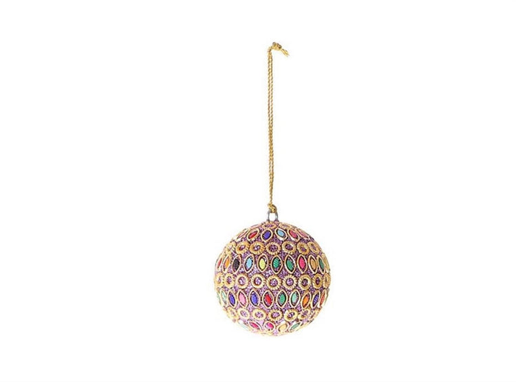 Hbx natural living kerstbal adica ø6cm multikeuren