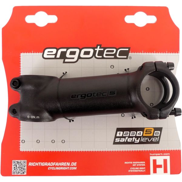 Voorbouw Ergotec Shark 31.8Mm 110Mm Zwart