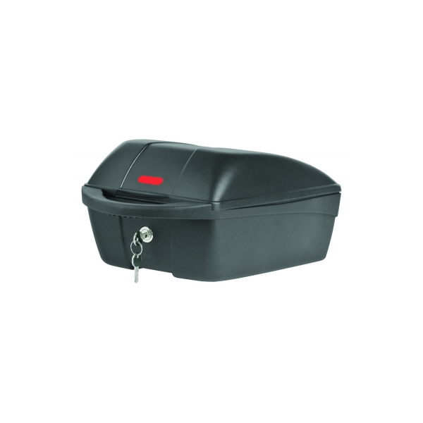 Top Case PoliSport Luxury - Negro (ensamblaje fijo en el transportista)