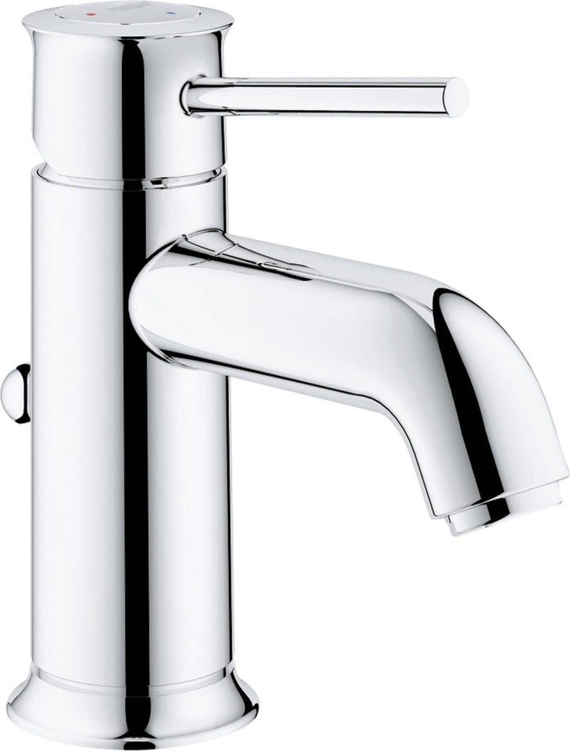 Rubinetto lavabo Grohe Quickfix Start Classic con avviamento a freddo e piletta estraibile cromo