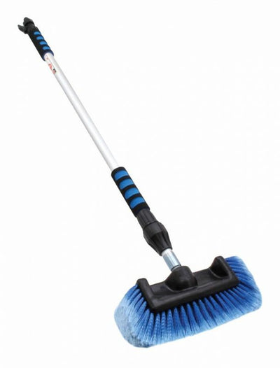 Satra s-cl2mp - telescopic car wash brush - aluminum - soft PVC fiber
