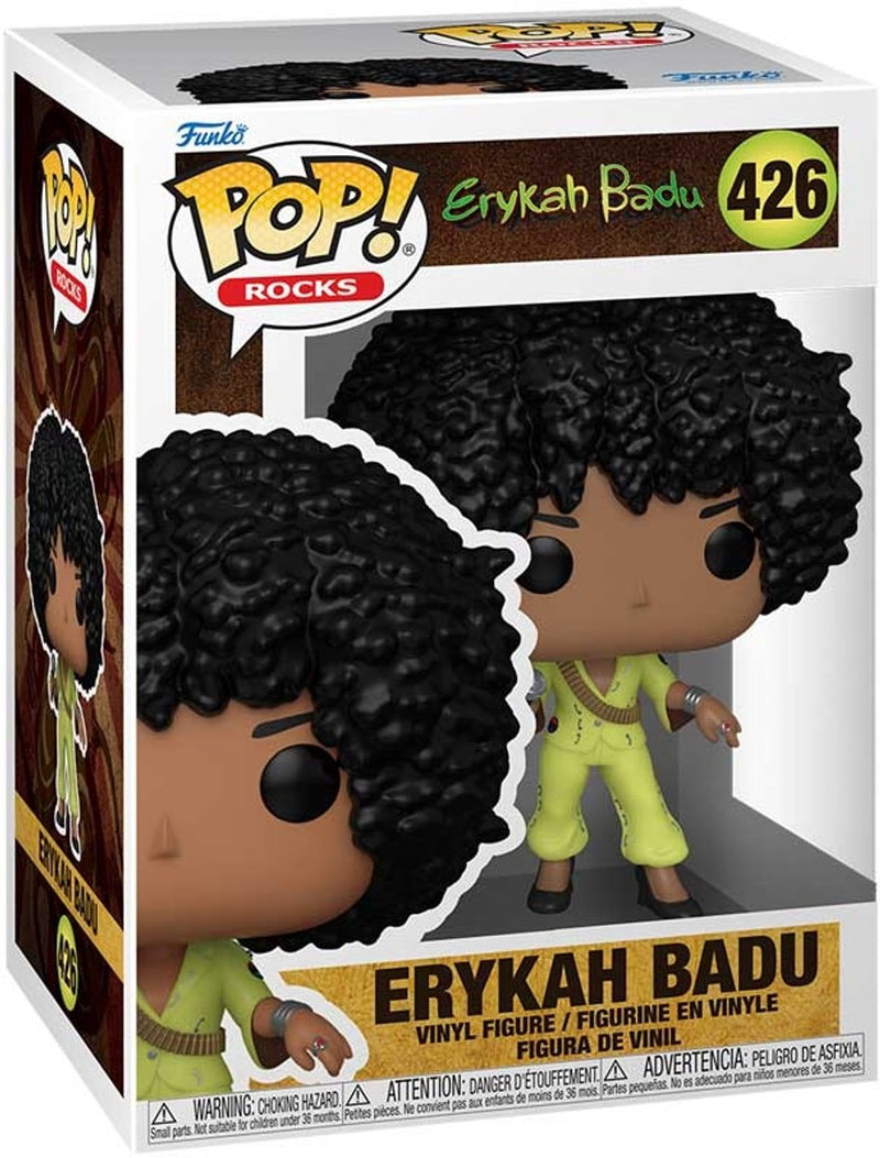 Funko erykah badu pop! rocks figura vinilo erykah badu (premios esencia) 9 cm pop! figura