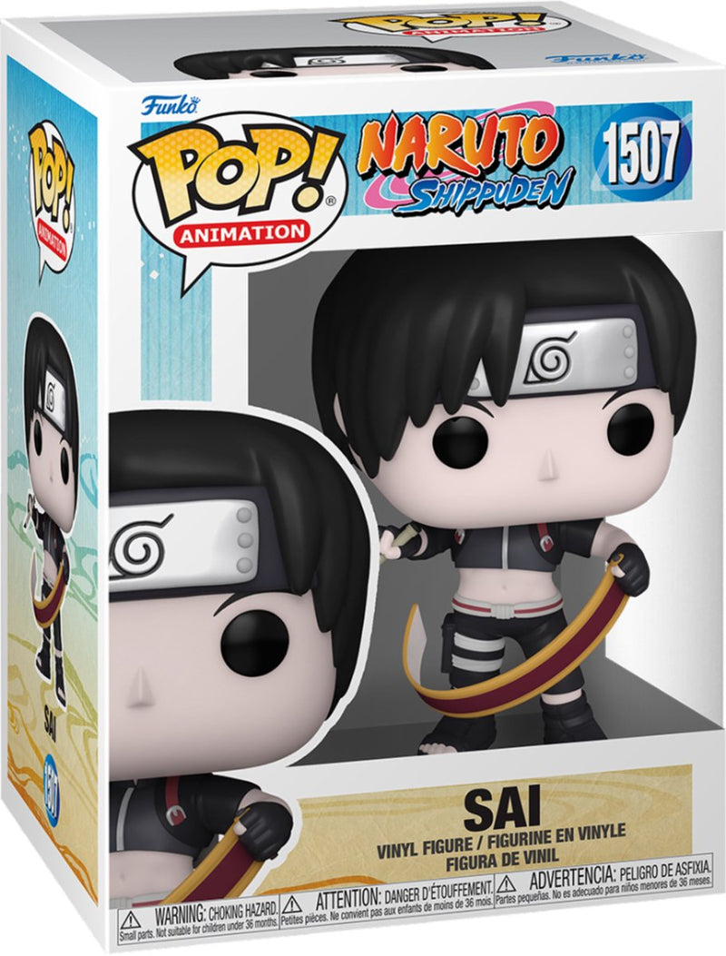 Animación funko pop: naruto-sai - pop #1507