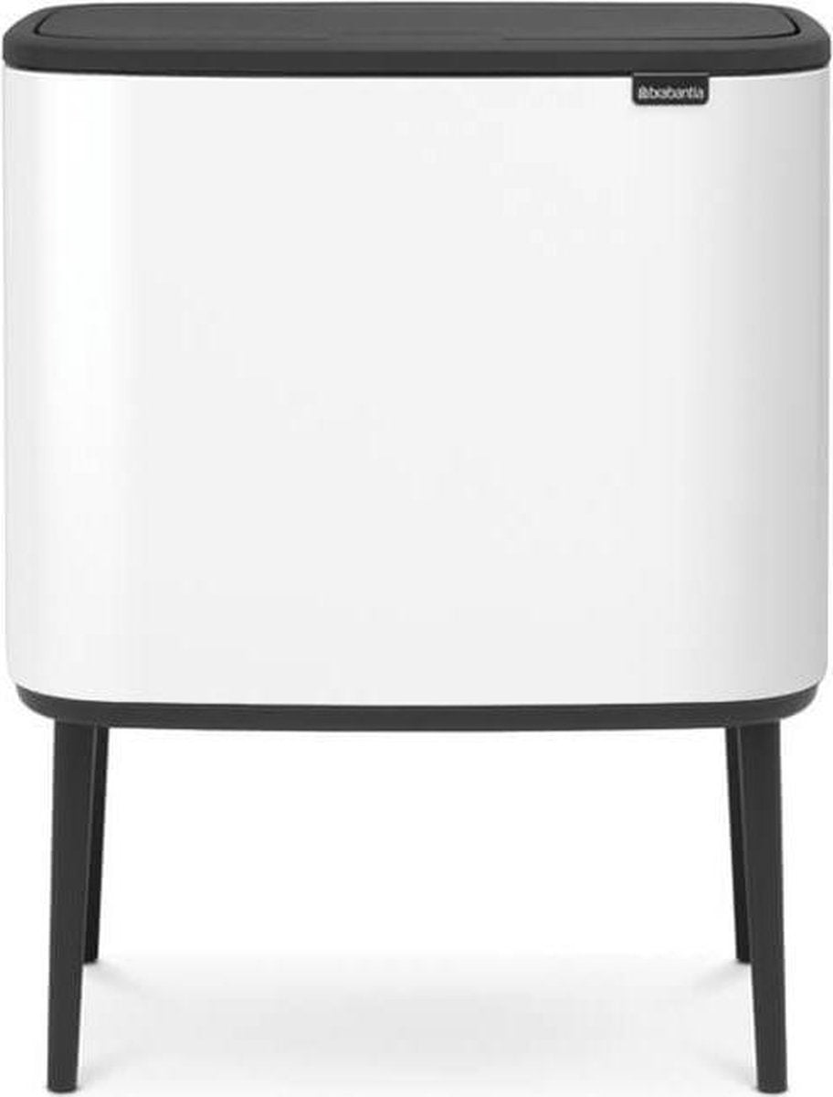 Brabantia bo touch bin prullenbak - 36 liter - 1 vak - white