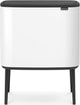 Brabantia bo touch bin prullenbak - 36 liter - 1 vak - white
