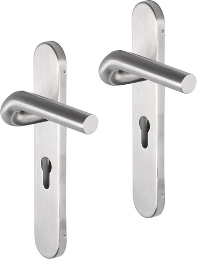 Impresso newport rvs geborsteld op ovaal schild pc55