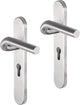 Impresso newport acero inoxidable cepillado con escudo ovalado pc55