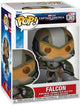 Funko capitán américa mundo feliz - halcón figura de vinilo 1365 pop unisex! - multicolor - estándar
