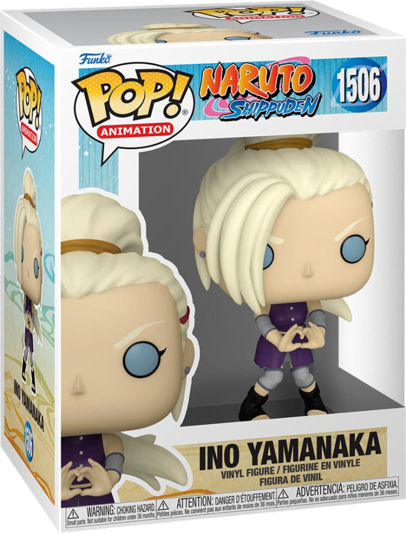 Animación funko pop: naruto-ino yamanaka - pop #1506